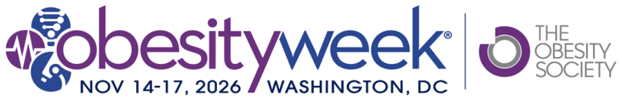 ObesityWeek 2026 · 14 a 17 de novembro · Washington, DC · The Obesity Society